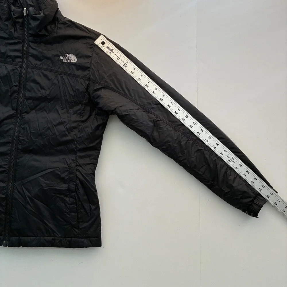 The North Face Womens Black Lightweight Puffer Jacket Full Zip Small NF0A3Y1J